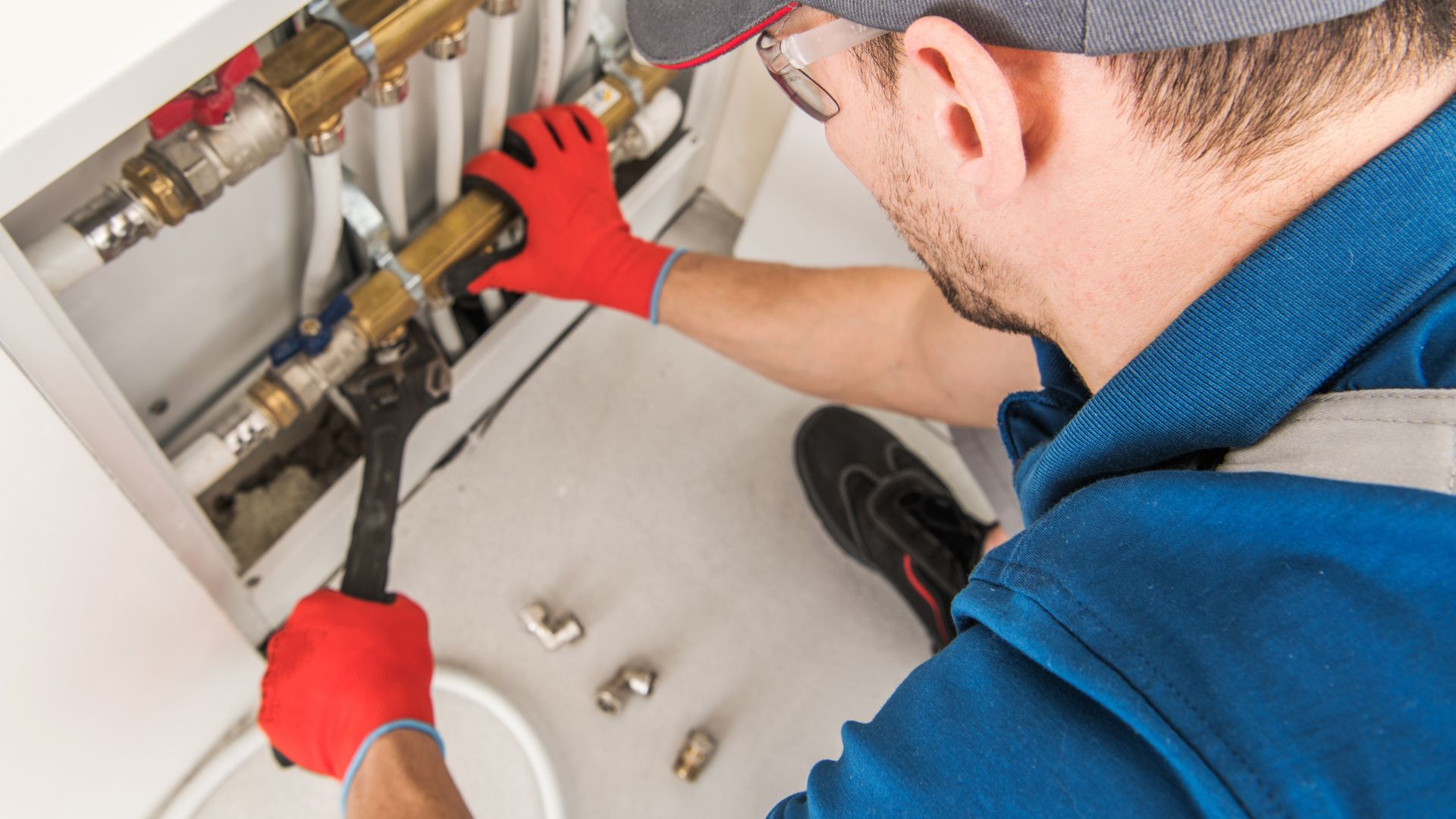 plumber fixing