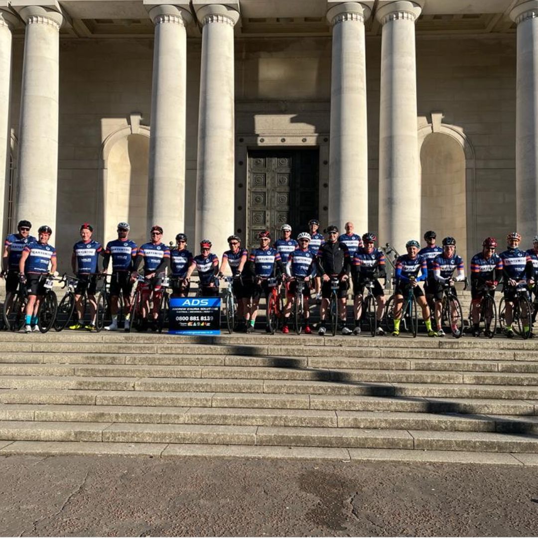 ads team bike ride
